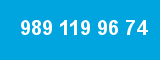 989 119 96 74 989 119 96 74